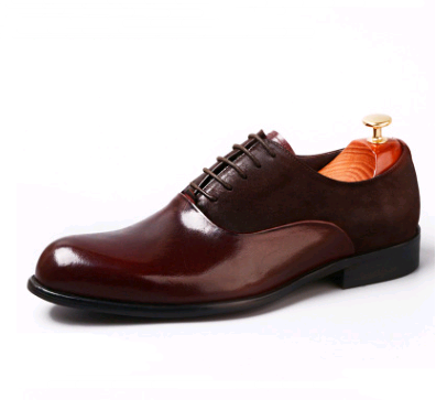 Men's Vintage Leather Dress Shoes - British Style