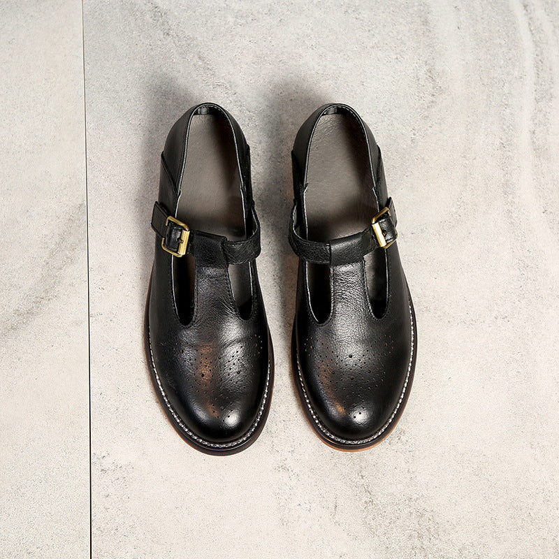 Vintage British Leather Flats